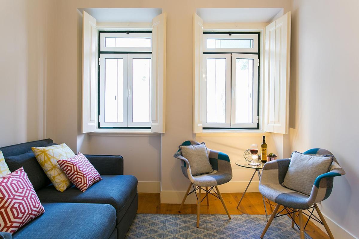 Lovelystay - Cozy 3Bdr Apartment In Estrela Lisboa Eksteriør bilde